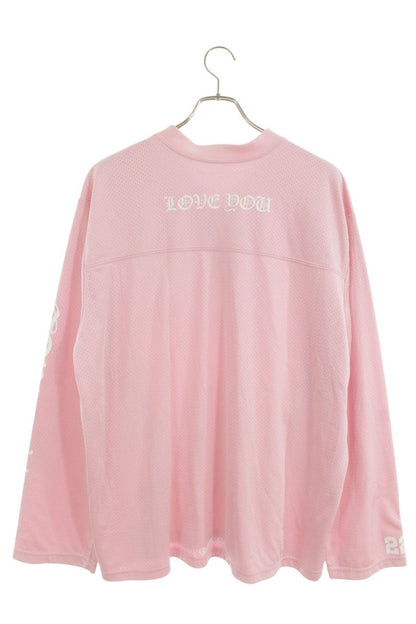 Chrome Hearts MESH WARM UP JERSEY CH Print Long Sleeve Top Size XXL