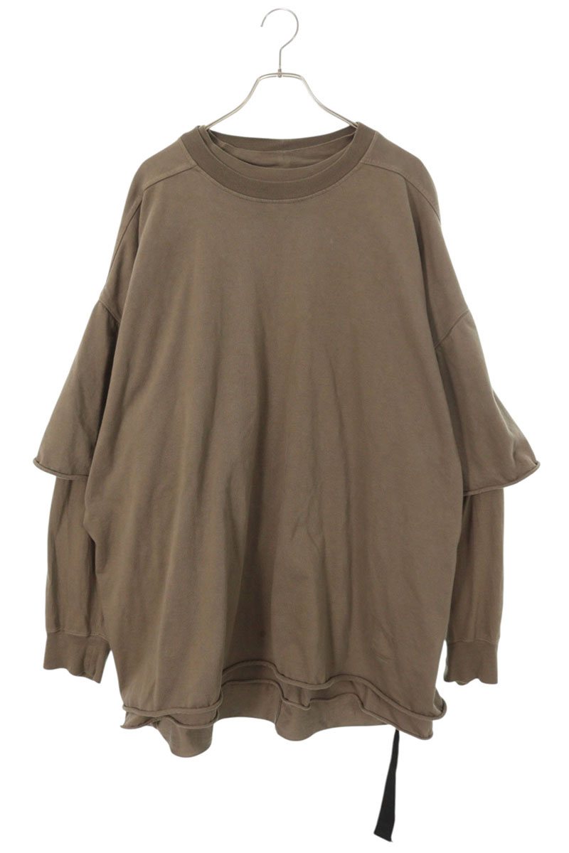 DRKSHDW RIGRN Long Sleeve T-Shirt Gray Size UNI