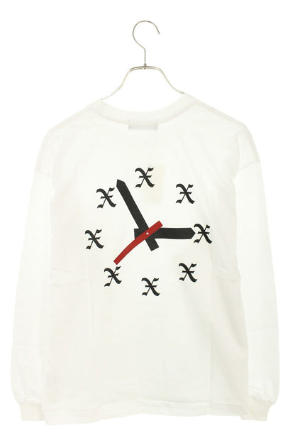 GOD SELECTION XXX Print Long Sleeve T-Shirt White Size S
