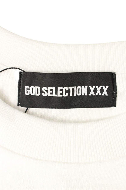 GOD SELECTION XXX Print Long Sleeve T-Shirt White Size S