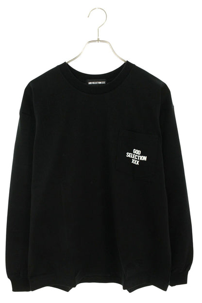 GOD SELECTION XXX Print Long Sleeve T-Shirt Black Size S