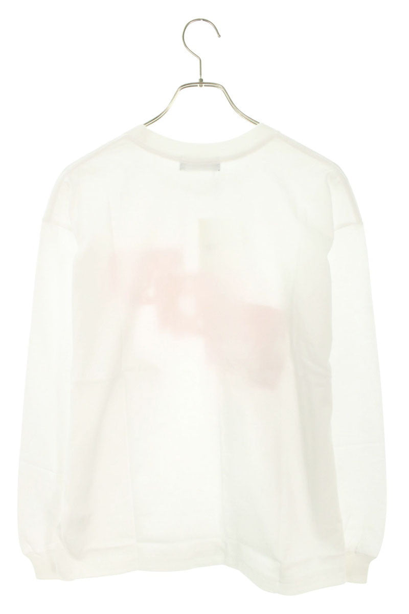 GOD SELECTION XXX Photo Print Long Sleeve Tee White Size S