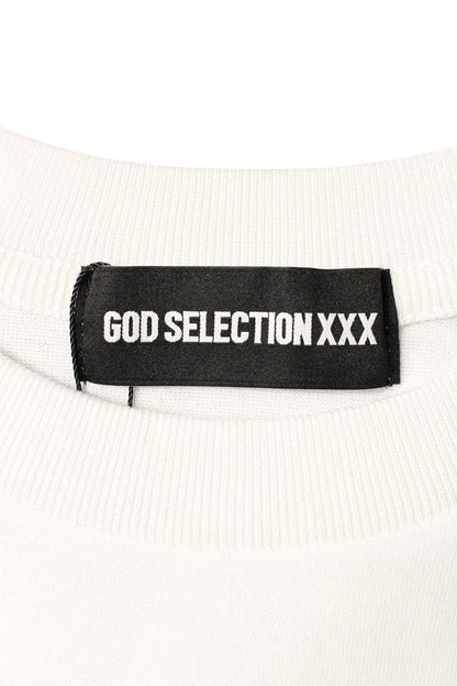 GOD SELECTION XXX Photo Print Long Sleeve Tee White Size XL