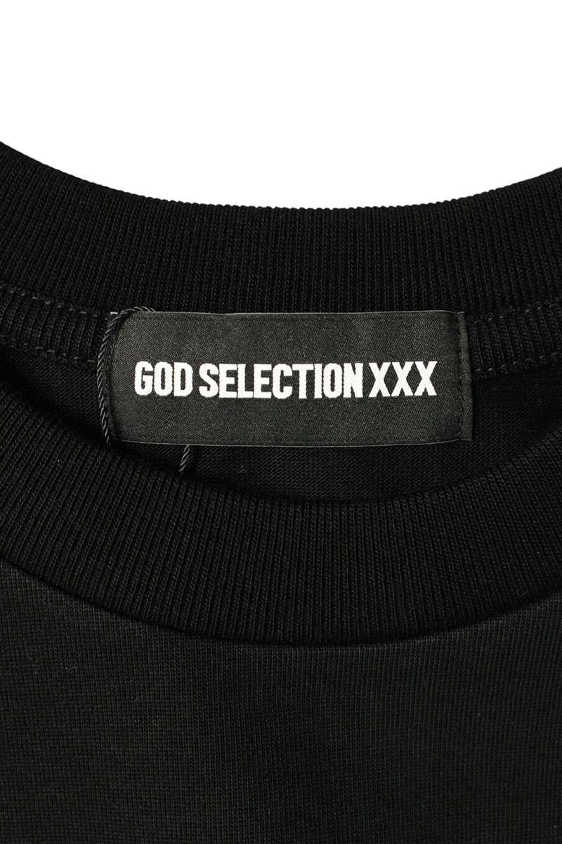 GOD SELECTION XXX Photo Print Long Sleeve Tee Black Size M