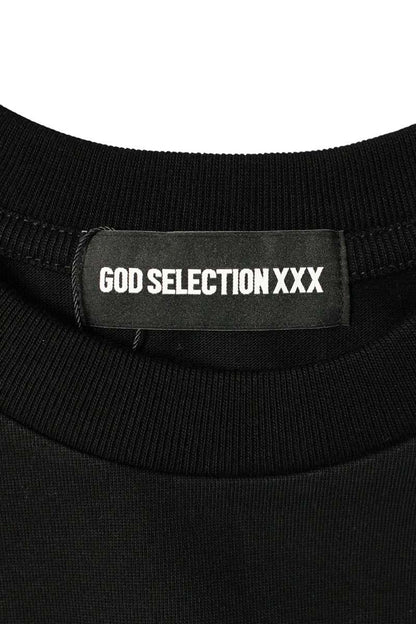 GOD SELECTION XXX Photo Print Long Sleeve Tee Black Size M