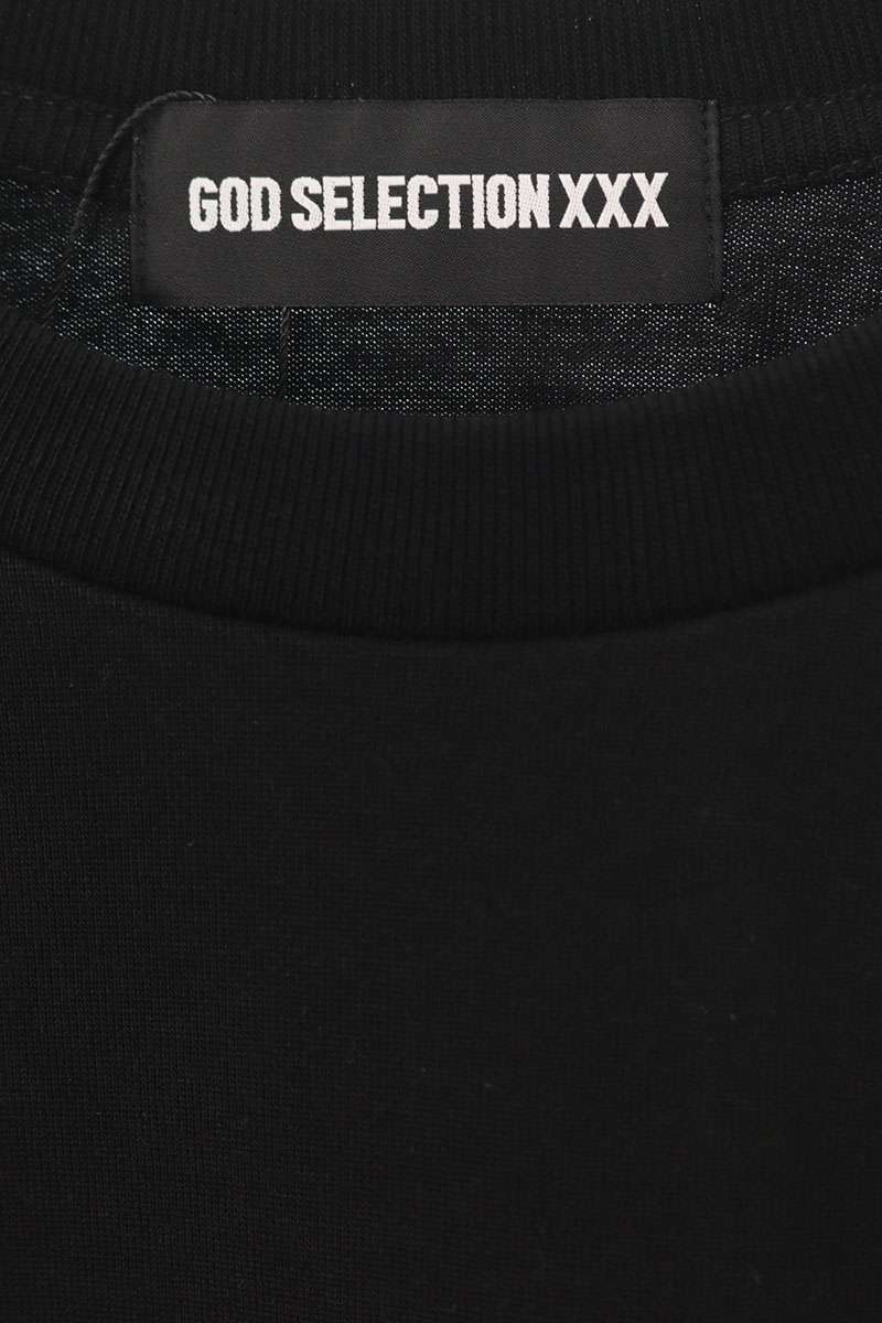 GOD SELECTION XXX Photo Print Long Sleeve Tee Black Size M