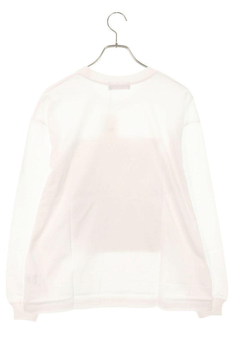 GOD SELECTION XXX Photo Print Long Sleeve Tee White Size S