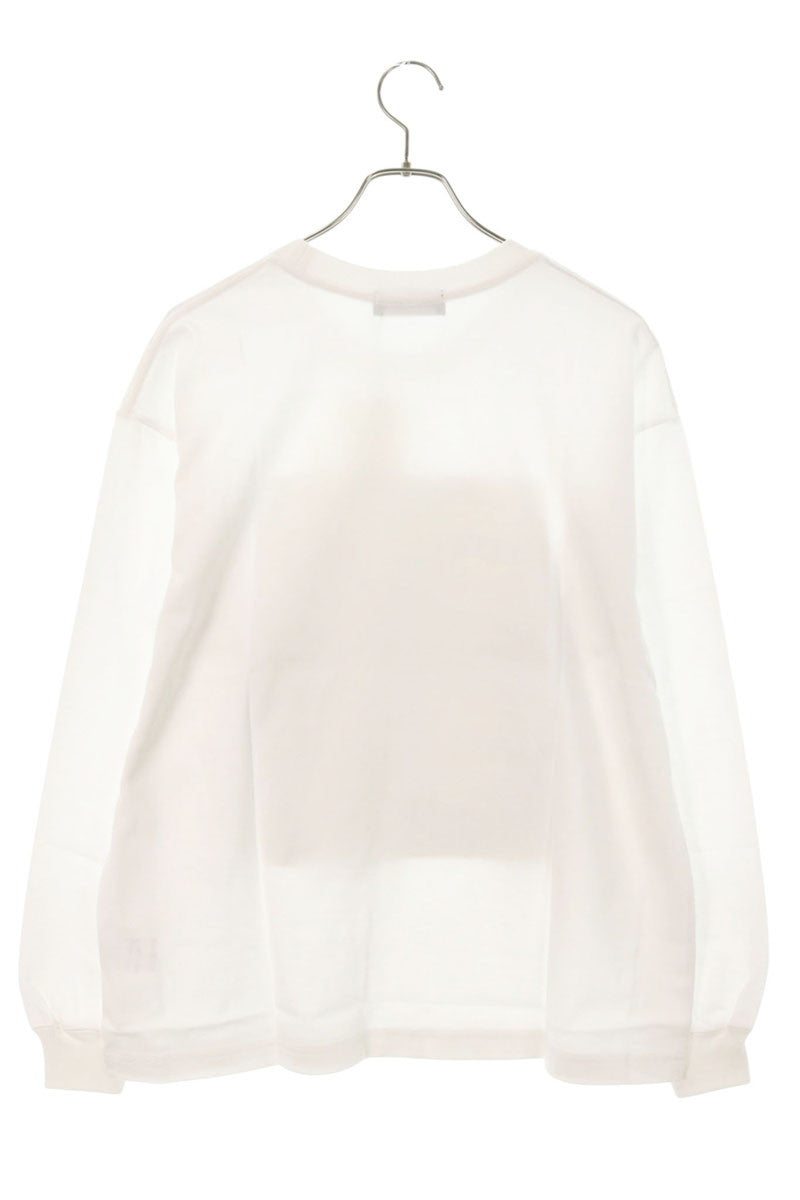 GOD SELECTION XXX Photo Print Long Sleeve Tee White Size M