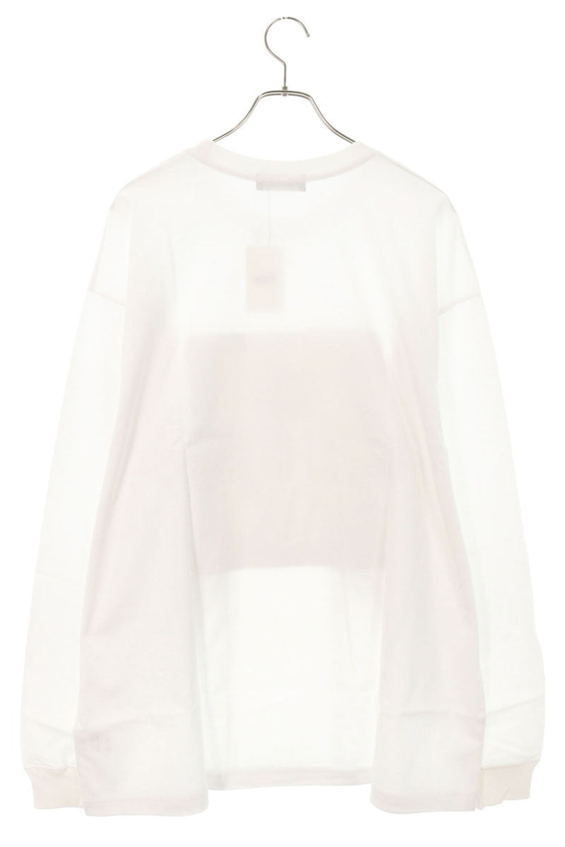 GOD SELECTION XXX Photo Print Long Sleeve Tee White Size XXL