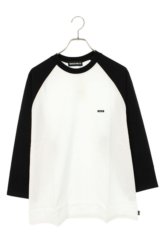 GOD SELECTION XXX Logo Patch Raglan Long Sleeve Tee Size M