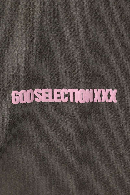 GOD SELECTION XXX Logo Print Long Sleeve Tee Black Size L