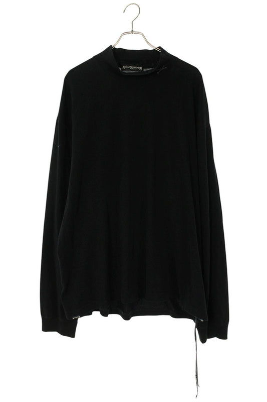 mastermind 22SS Skull Logo Mock Neck Top Black Size XL