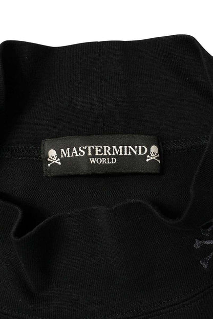 mastermind 22SS Skull Logo Mock Neck Top Black Size XL