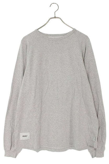 WTAPS 24SS Ian Raglan Long Sleeve Tee Gray Size M