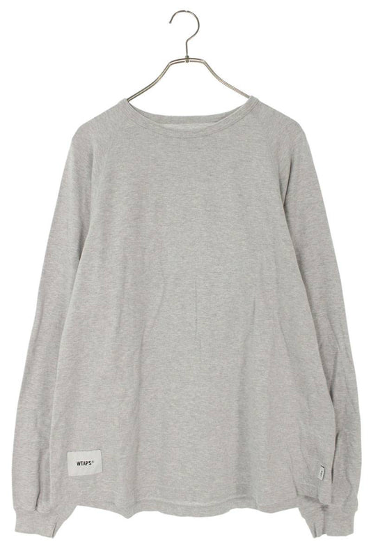 WTAPS 24SS Ian Raglan Long Sleeve Tee Gray Size M