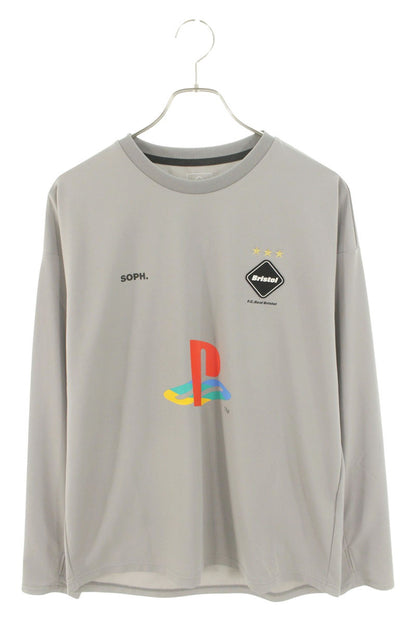 F.C.R.B 24AW Long Sleeve T-Shirt Gray Size L