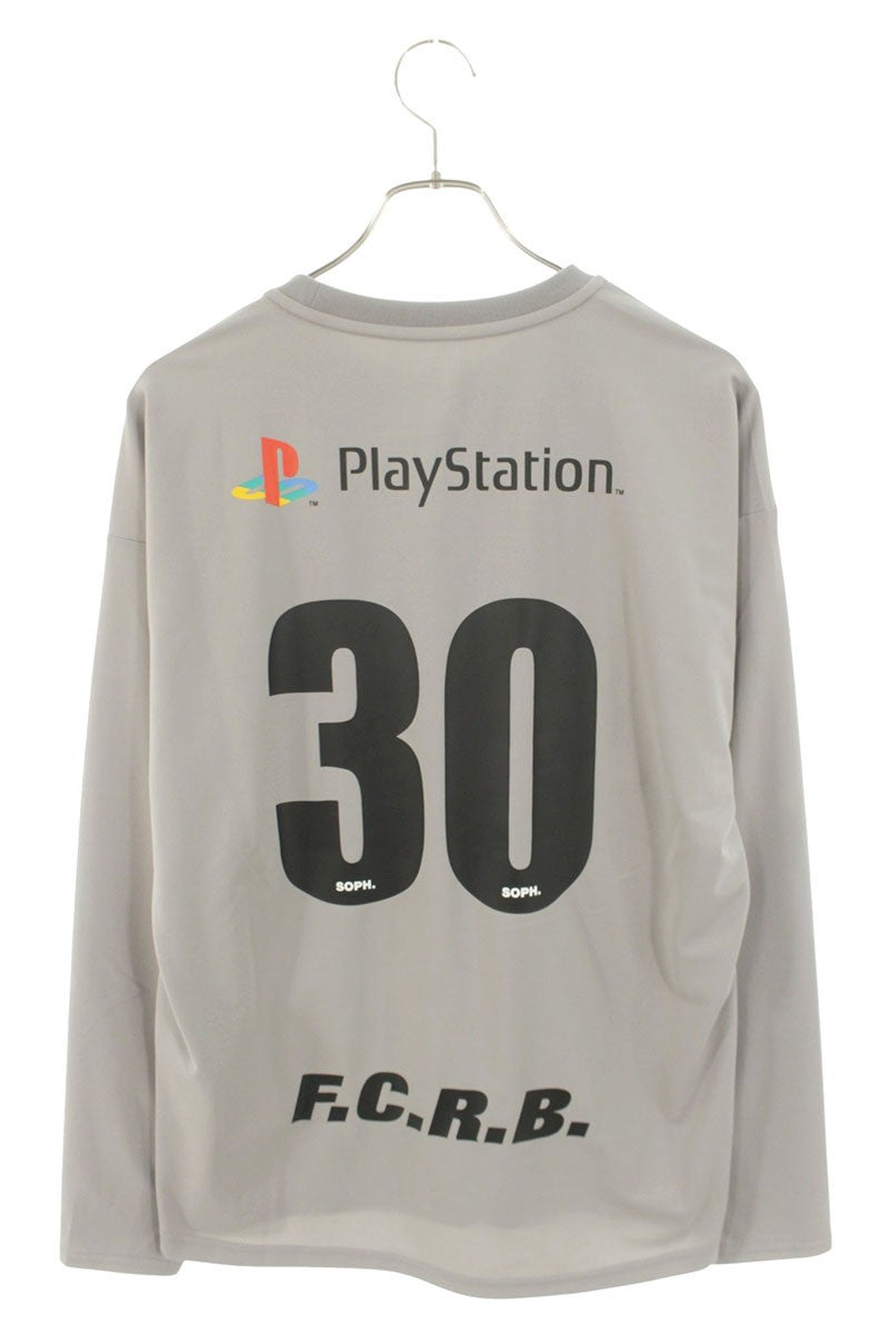 F.C.R.B 24AW Long Sleeve T-Shirt Gray Size L