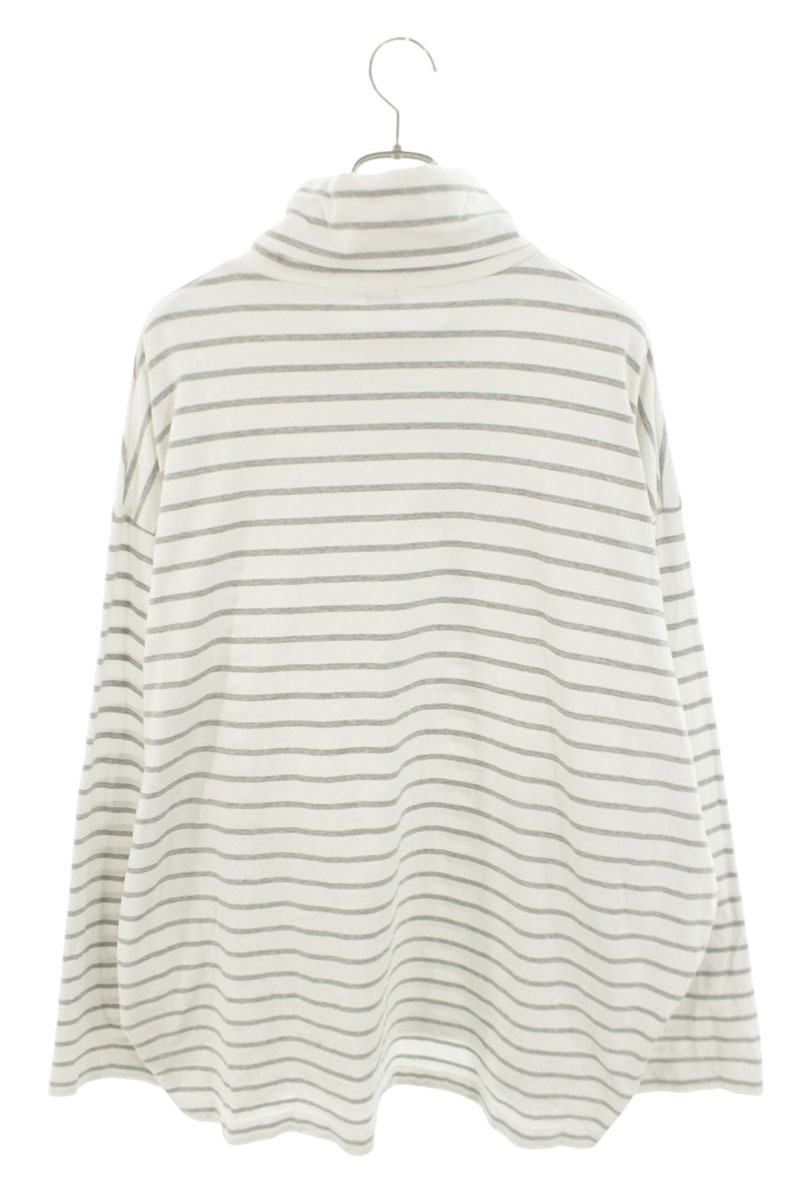 kolor BEACON 22AW Heavy Gauge Striped High Neck Long Sleeve Size L
