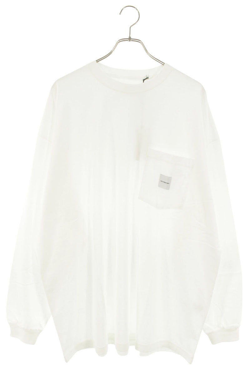 COOTIE 25SS Open End Yarn Error Fit Long Sleeve Tee White Size M