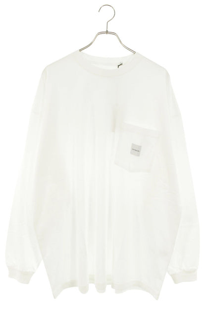 COOTIE 25SS Open End Yarn Error Fit Long Sleeve Tee White Size M