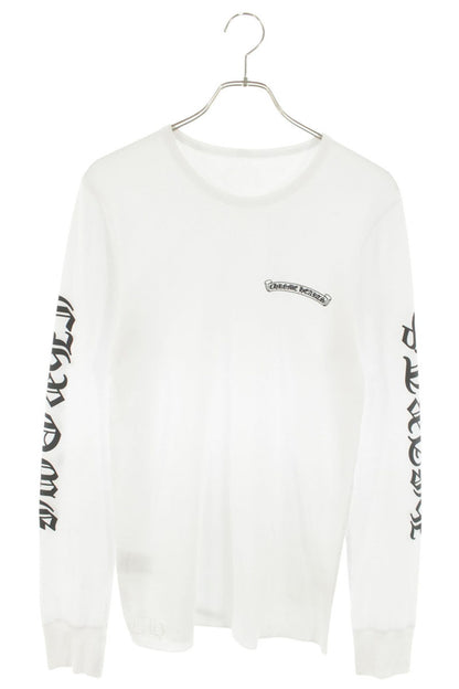 Chrome Hearts Sleeve Logo Thermal Long Sleeve White Size L
