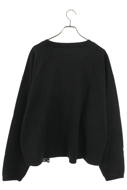 RRR-123 Logo Embroidered Long-Sleeve T-Shirt Black Size M
