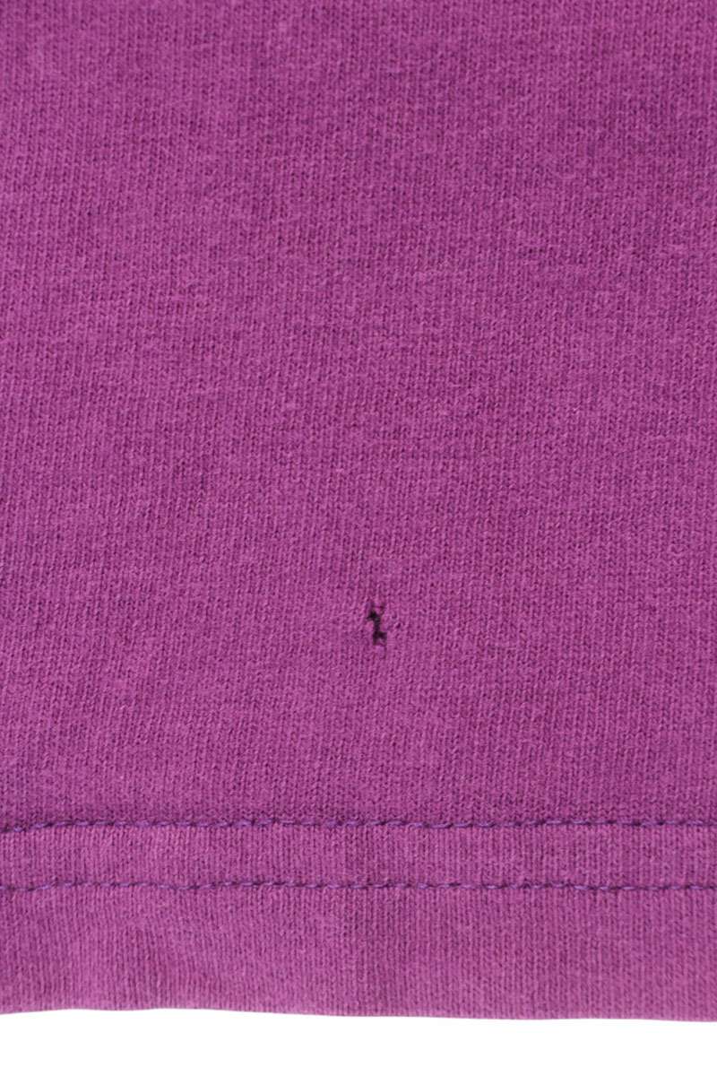 GUCCI x TNF Logo Print Bicolor Long Sleeve Tee Orange/Purple Size L