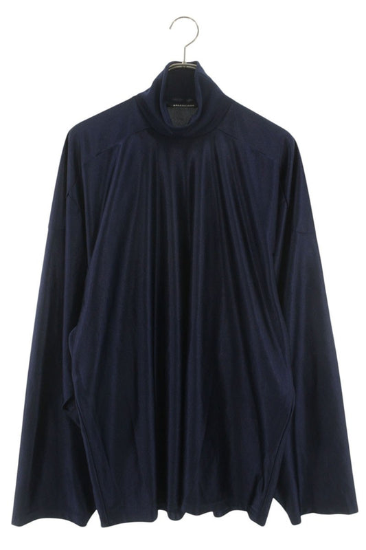 Balenciaga Long Sleeve T-Shirt Blue Size XS