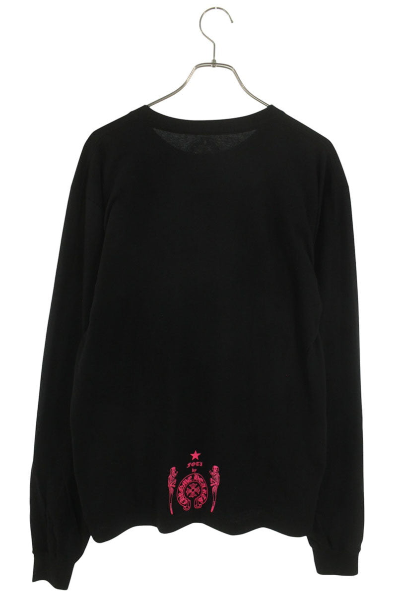 Chrome Hearts FOTI Print Long Sleeve Black/Pink Size L
