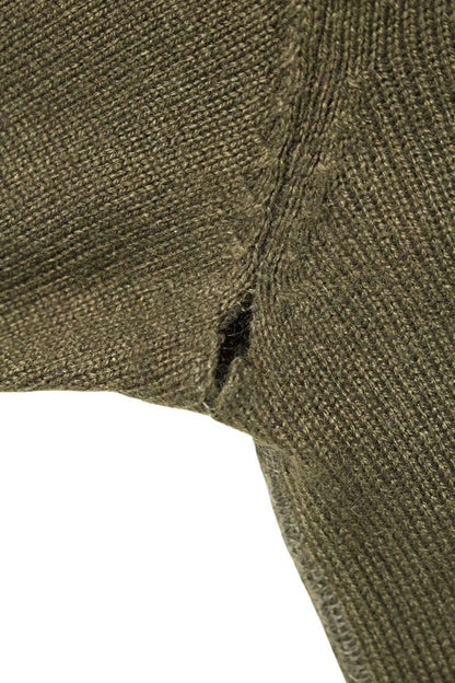 Undercover V-Neck Long Sleeve T-Shirt Green Size S
