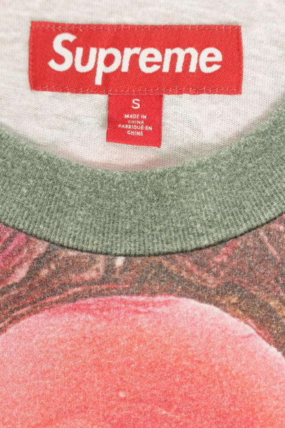 Supreme 24SS Paint L S Top All-Over Print Long Sleeve T-Shirt Red Size S
