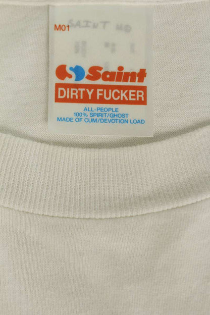 SAINT MICHAEL Front Logo Long Sleeve Tee Multi Size L