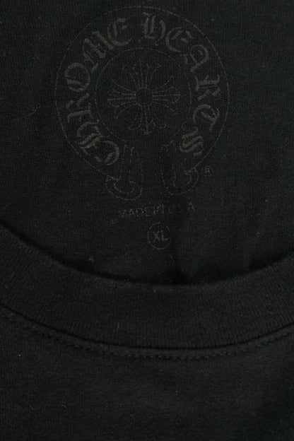 Chrome Hearts Back Logo Long Sleeve Black/Red/Yellow Size XL