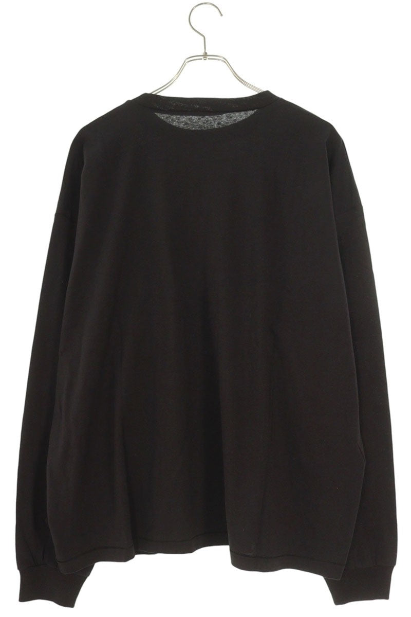 Yeezy Crewneck Long Sleeve T-Shirt Black Size 2