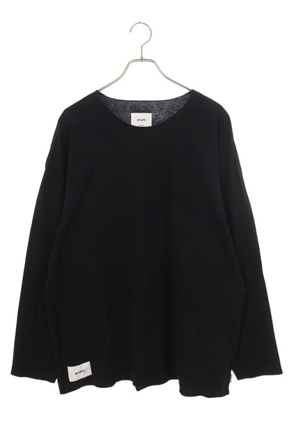 Wtaps Cotton Long Sleeve T-Shirt Black Size 4