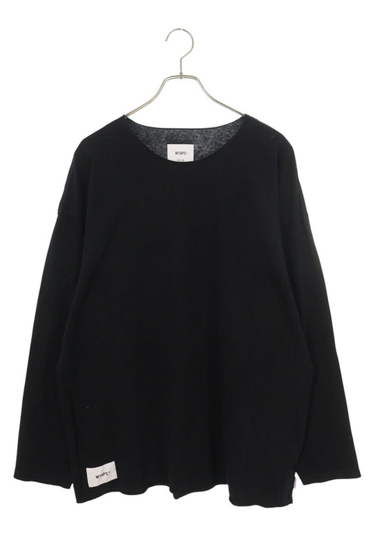 Wtaps Cotton Long Sleeve T-Shirt Black Size 4