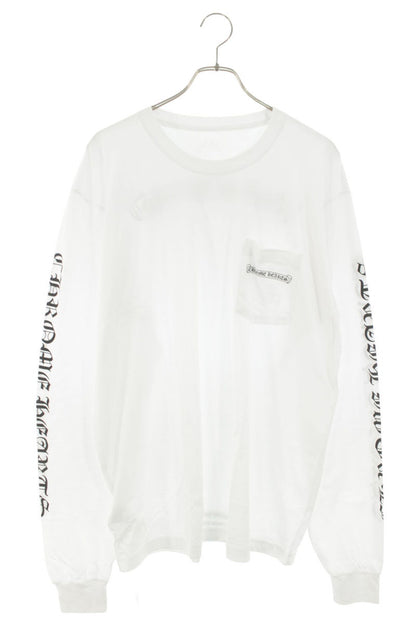 Chrome Hearts Back Label Long Sleeve White Size XL