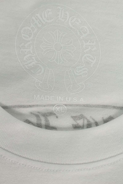 Chrome Hearts Back Label Long Sleeve White Size XL