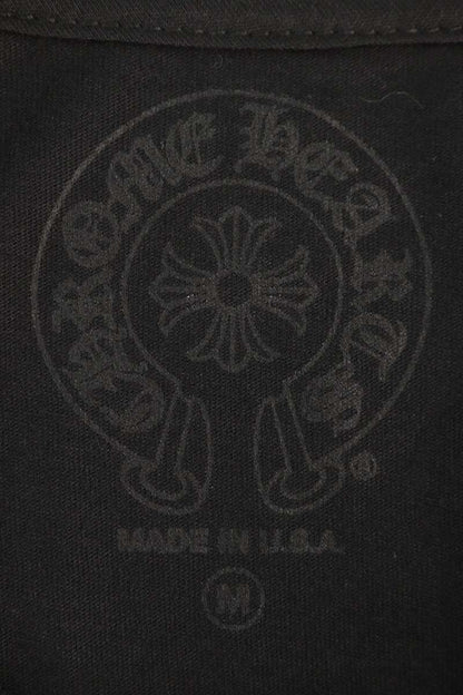 Chrome Hearts Neck Logo Long Sleeve Black/Blue Size M