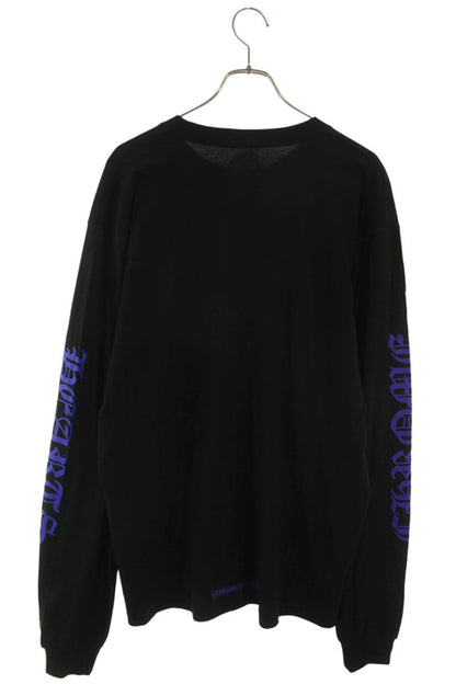 Chrome Hearts Neck Logo Long Sleeve Black/Blue Multi Size XL