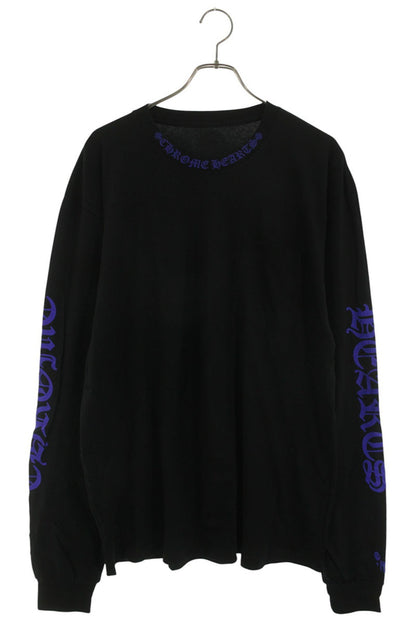 Chrome Hearts Neck Logo Print Long Sleeve Tee Multi Size XL