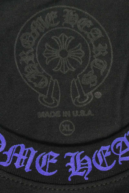 Chrome Hearts Neck Logo Print Long Sleeve Tee Multi Size XL