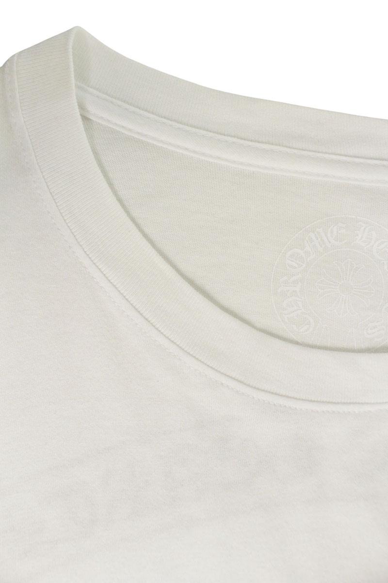 Chrome Hearts Back Logo Print Long Sleeve Tee White Size XL