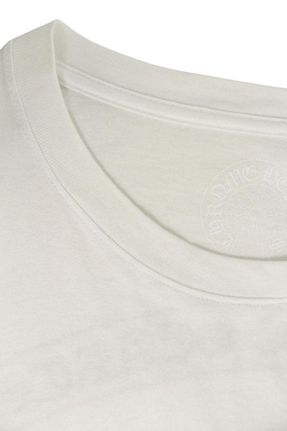 Chrome Hearts Back Logo Print Long Sleeve Tee White Size XL