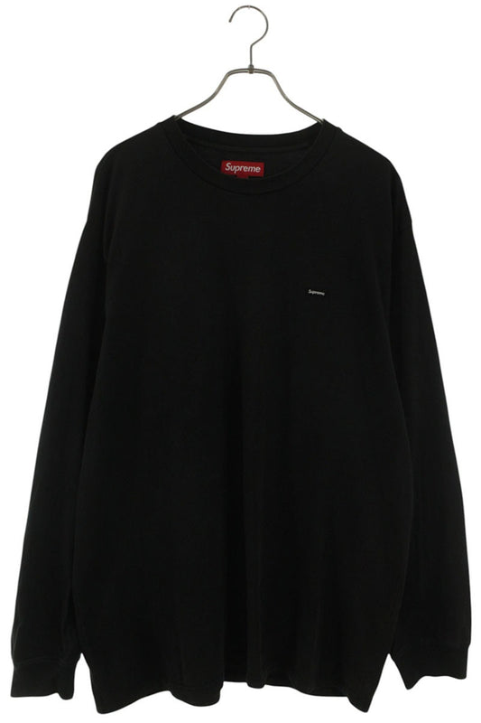 Supreme Small Box L S Tee Logo Long Sleeve T-Shirt Black Size XL