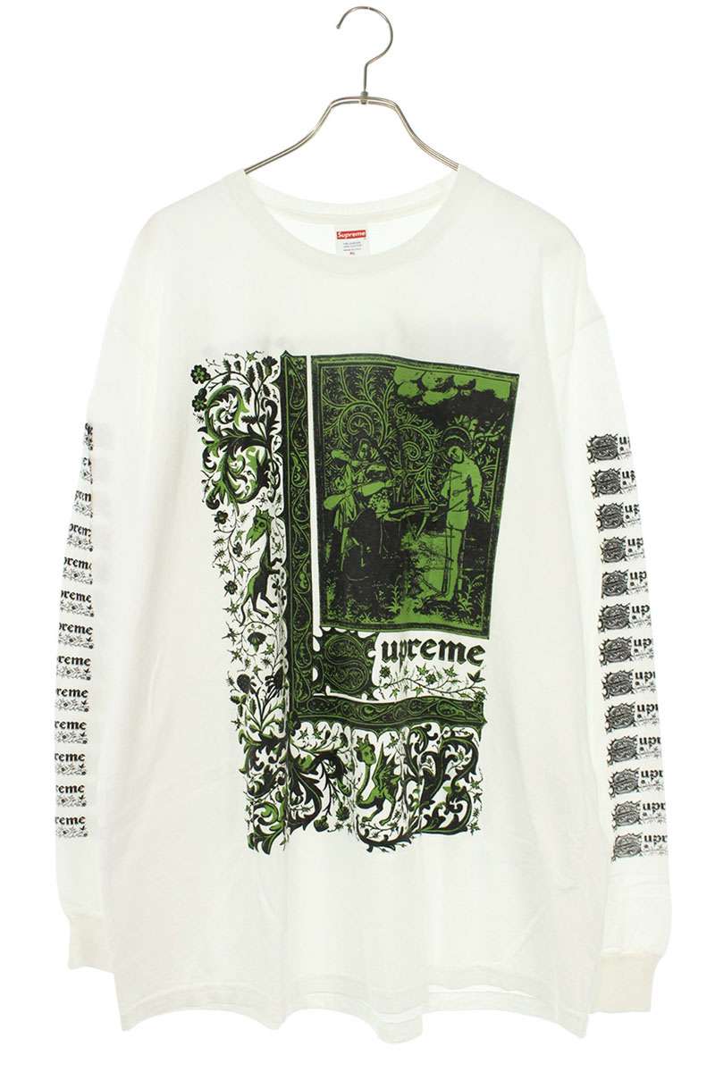 Supreme 24SS Saint Sebastian L S Tee Print Long Sleeve T-Shirt Size XL