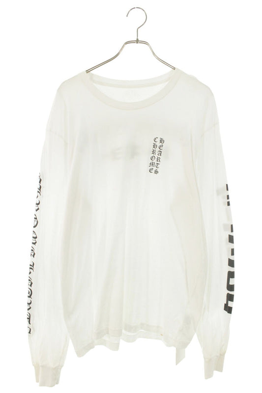 Chrome Hearts Tokyo LTD Back Logo Print Long Sleeve Tee White Size XL