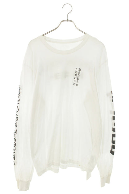 Chrome Hearts Tokyo LTD Back Logo Print Long Sleeve Tee White Size XL