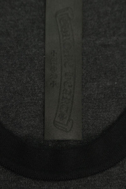Chrome Hearts YNOT Triple Cross Patch Long Sleeve Tee Size M