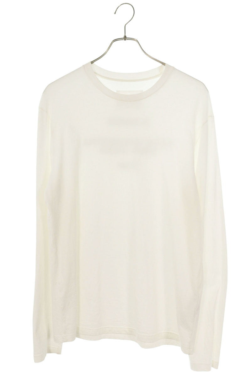 JILSANDER Back Logo Print Long Sleeve Top White Size S